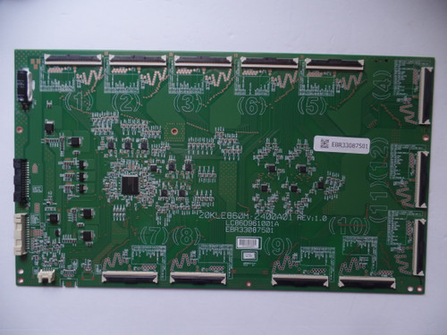 EBR33087501, LG LED Driver, LC86D961001A, 20KLE860M, 86QNED99UPA