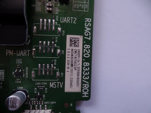 240091 Hisense Main Board, RSAG7.820.8333/ROH, 3TE50G184124, 232442, 50R7E
