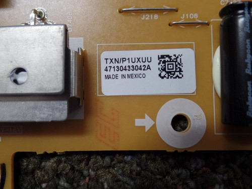 Panasonic TXN/P1UXUU P Board Power Supply for TC-L47WT60