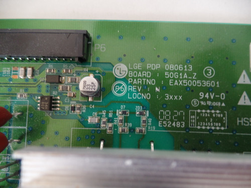 EBR50044803, EAX50053601 LG ZSUS Board