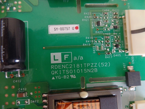 Sharp RDENC2181TPZZ (QKITS0101SN2B) Backlight Inverter
