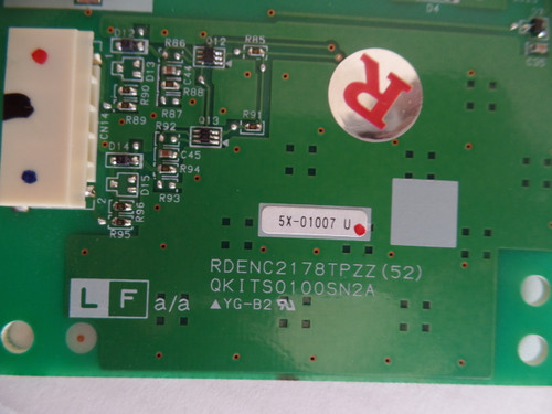 Sharp RDENC2178TPZZ(52) (QKITS0100SN2A) Backlight Inverter