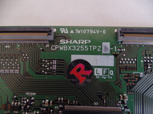 Sharp CPWBX3255TPZH (TW10794V-0) T-Con Board