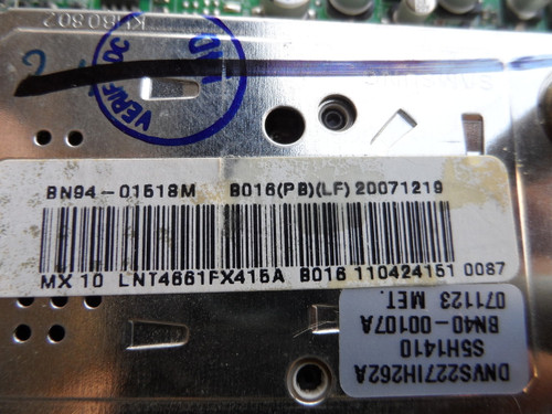 Samsung BN94-01518M (BN41-00937A) Main Board for LNT4661FX/XAA