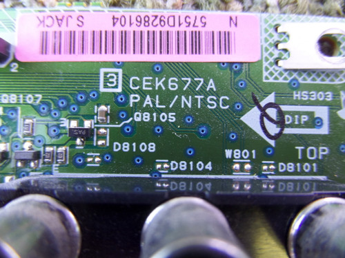 CEK677A Sansui Side AV Board