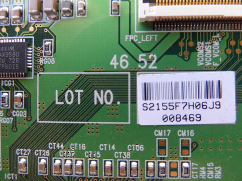 Samsung LJ94-02155F T-Con Board for LNT5265FX/XAA