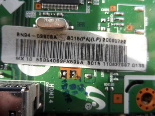 BN94-02808A, BN97-03335A Samsung Main Board for PN58B540S3FXZA
