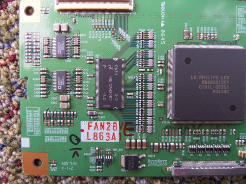 6871L-0863A, 6870C-0084D Vizio GV47LFHDTV10A T-Con Board