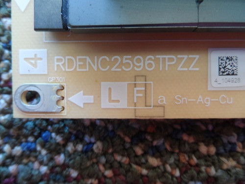 Sharp RDENC2596TPZZ Backlight Inverter