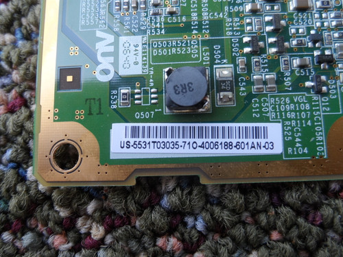 RCA 55.31T03.035 T-Con Board for L32WD22
