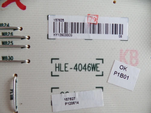 157625, 157627 Power Supply for Hisense 46K316DW