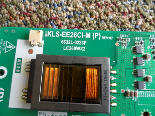 6632L-0223 F, KLS-EE26CI-M (P) LG Backlight Inverter Master
