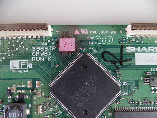 CPWBX3969TPZB, RUNTK3969TPZB Sharp T-Con Board