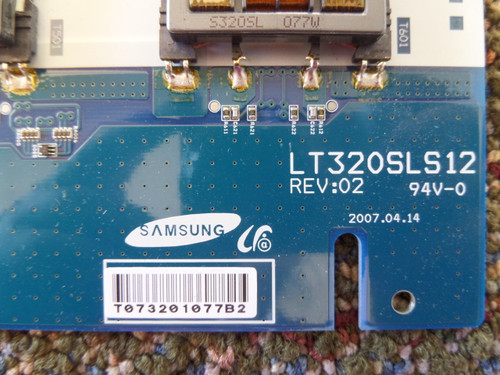 LT320SLS12 REV:02 SONY INVERTER BOARD 