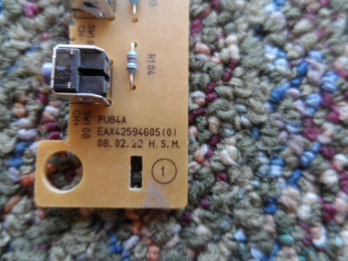 EBR48956301 LG Key Control Board