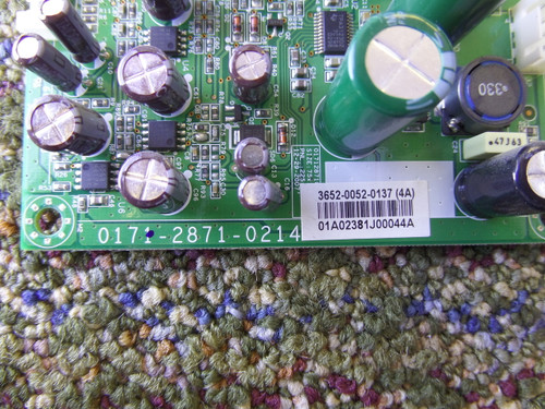 3652-0052-0137 Vizio Audio Assy