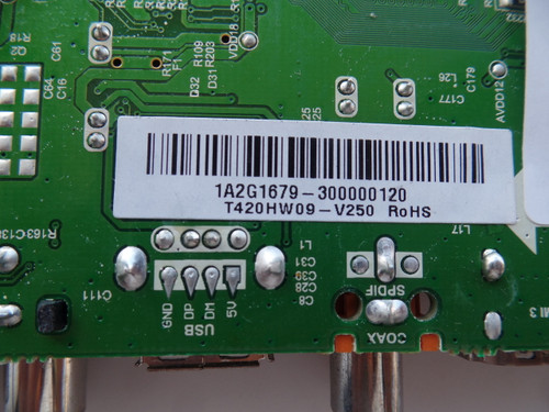 1A2G1679, T.RSC8.A1B 12092, Main Board for RCA LED32B30RQ