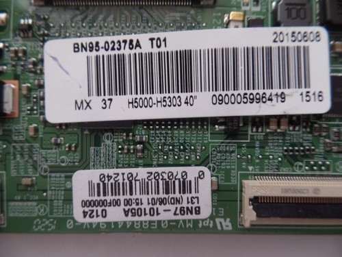 BN95-02375A T-Con for Samsung UN40H5203AFXZA 
