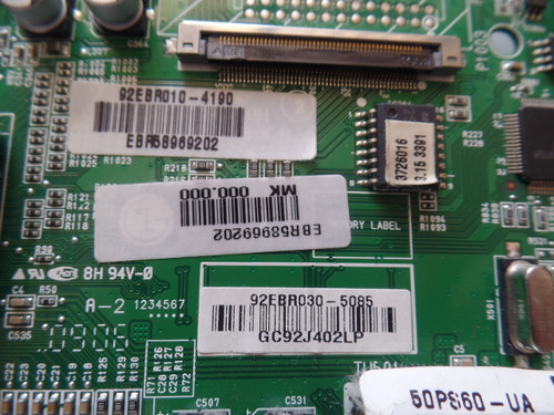 EBR58969202 LG Main Board for 50PS60-UA