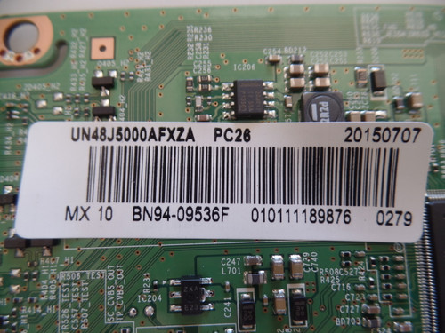 BN94-09536F Samsung Main Board for UN48J5000AFXZA (ED02)