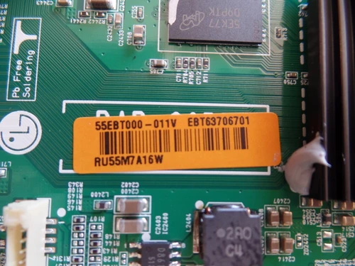 EBT63706701 Main Board for LG 50LF6100-UA