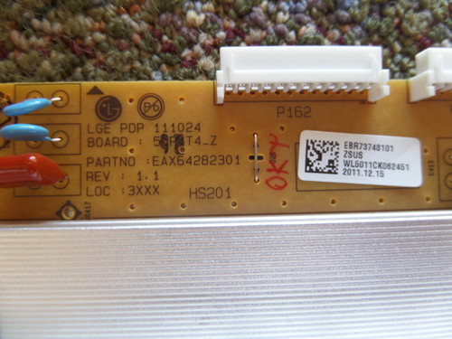 EBR73748101 LG XSUS Board for 50PA4500-UF