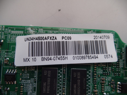 BN94-07455H MAIN BOARD FOR SAMSUNG UN24H4500AFXZA 