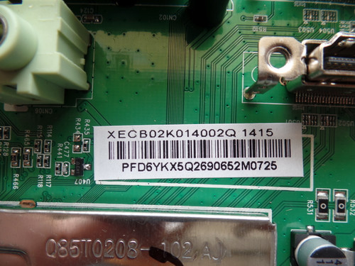 756TXECB02K014 Vizio Main Board for E280-B1