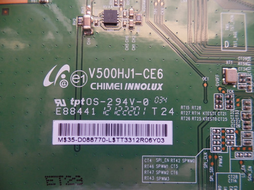 35-D088770, V500HJ1-CE6  LG T-Con Board for 50LN5400-UA