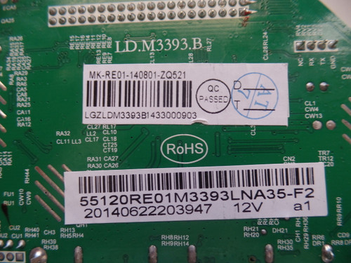 55120RE01M3393LNA35-F2 RCA MAIN BOARD LED55C55R120Q