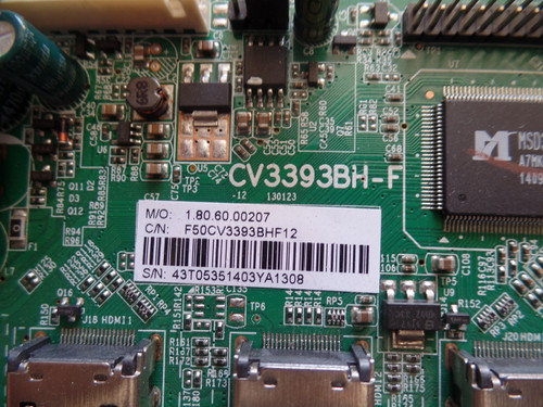 Main Board for Seiki SE50FY33, 1.80.60.00207, F50CV3393BH12