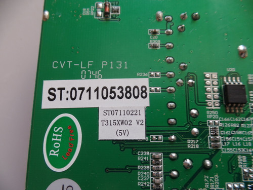 0711053808 (B.ZRAT3C-1 7355) Main Board for Emprex WT323