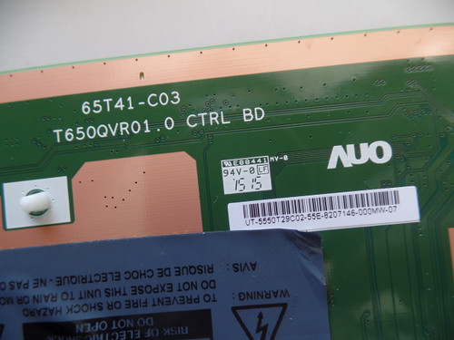 55.50T29.C02, T650QVR01.0, T-Con Board for Samsung UN50JU7500FXZA