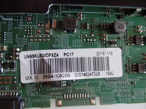 BN94-10803W Samsung Main Board for UN65KU630DFXZA (Version FA01)