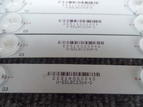 2K15-550-D712-V6 Vizio Replacement LED Strips - 14 Strips D55u-D1