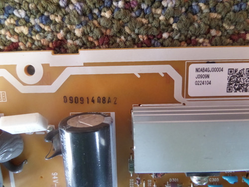 N0AB4GJ00004, PSC10276E Panasonic Power Supply for TC-32LX14 L32C12 L37X14