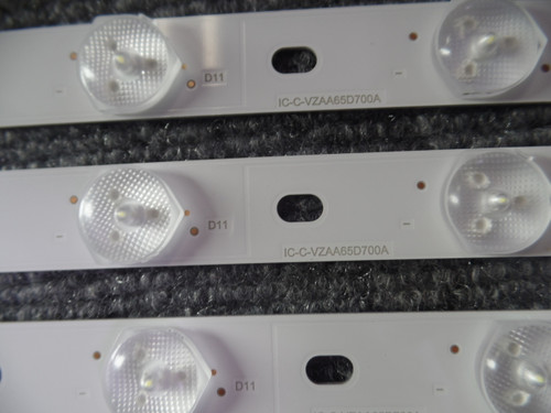 IC-C-VZAA65D700A/IC-C-VZAA65D700B Vizio Replacement LED Strips - 16 Strips M65-D0