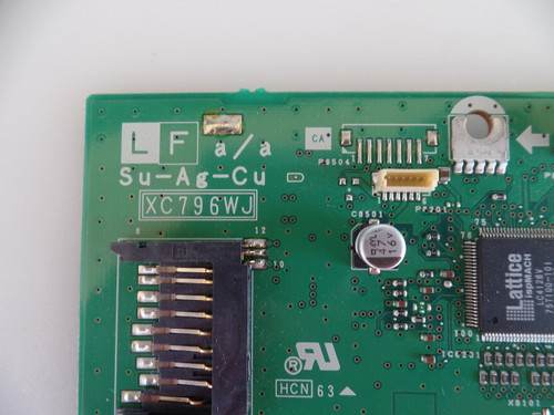 DUNTKC796FE01, KC796, XC796WJ Sharp CPU Unit