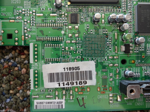 68719MMT21A, 6870VM4002E LG Main Board for 50PX1D-UC