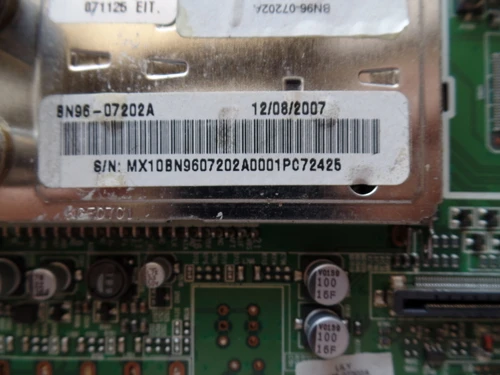 BN96-07202A, BN41-00844B Samsung Main Board for HPT5054X/XAA