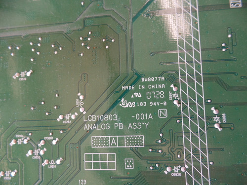 JVC SFN-1502A-M2 (LCA10803, LCB10803) Signal Board