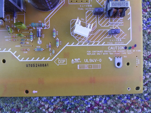 N0AB3GJ00012, PSC10199C Panasonic Power Supply Unit
