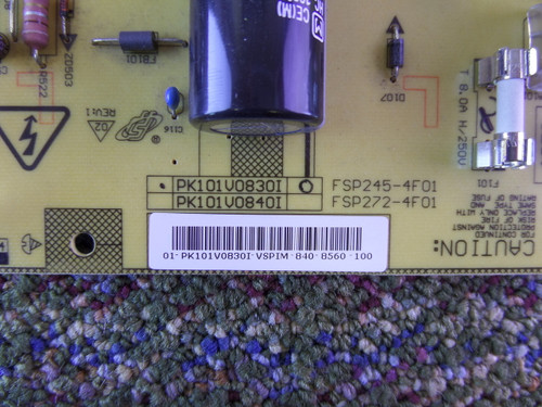 75013355, PK101V0830I Toshiba Power Supply for 40RV525U
