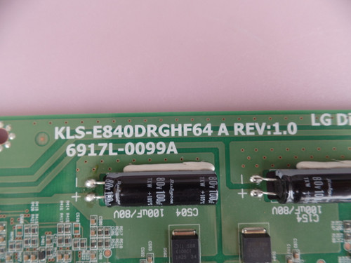 6917L-0099A LG LED DRIVER FOR 84UB9000- UA.AUSWLJR 