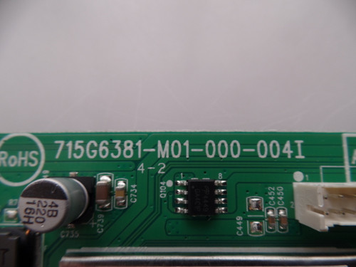 756TXECB02K036 Vizio Main Board for E420-B1 Serial LTFWPTCQ