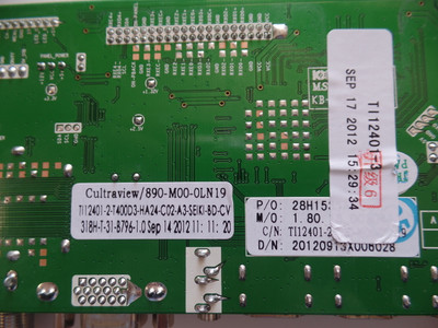 28H1535A, Main Board for Seiki SC402GS