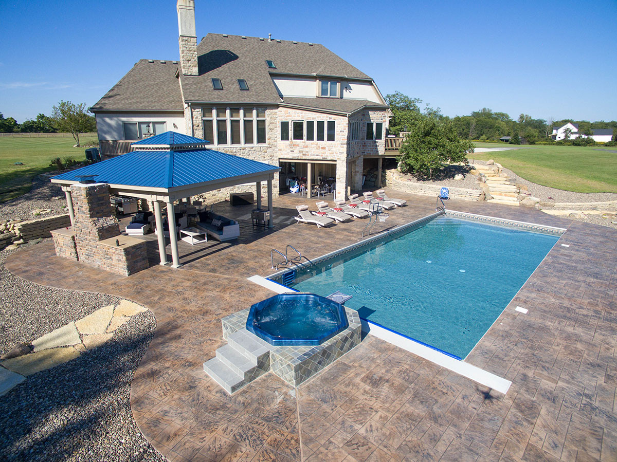 Highland Vinyl Pavilion Low Maintenance Customizable