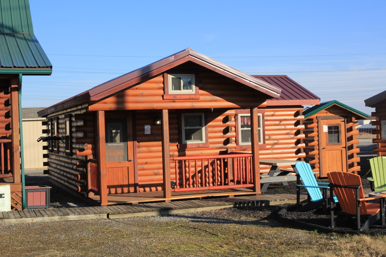 Hunter Lodge 12'x34'  Wayside Lawn Structures in Ohio