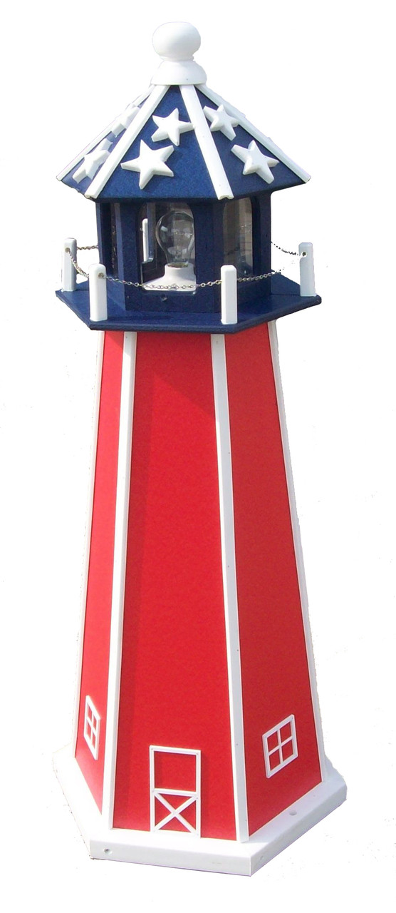 Poly Lighthouses | Wayside Lawn Structures in Columbiana, Ohio