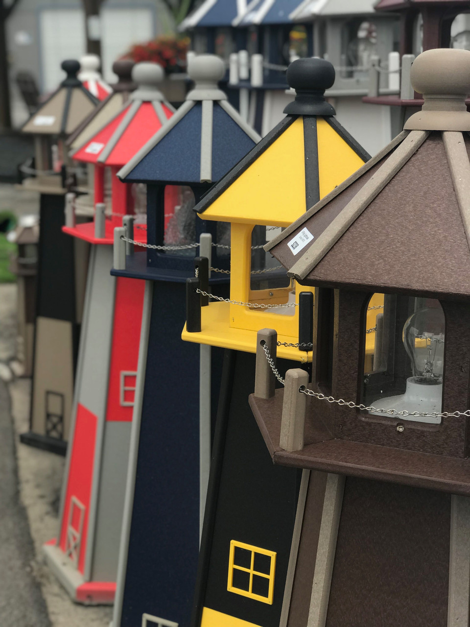 Poly Lighthouses | Wayside Lawn Structures in Columbiana, Ohio